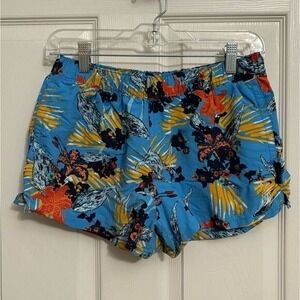 Patagonia | Barely Baggies 2.5'' Shorts Blue Hawaiian Women's Sz M